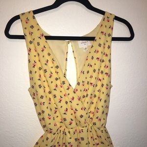 Yellow romper